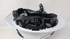 STUDSON SHK-1 Type II Full Brim Non-Vented Safety Helmet White, Third Party Logo