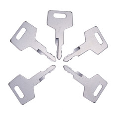 5X Keys 17001-00019 H806 For Takeuchi Excavator & Skid Steer Track Loader