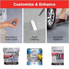 Rust-Oleum Glossy Gray Indoor Epoxy Shield Garage Floor Coating Kit (Pack of 2)