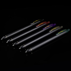 EnerGel Kuro Retractable Liquid Gel Pen, Shades of Black, 0.7mm tip, Assorted…