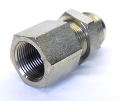 Eaton Aeroquip 2239-16-16S Flare Adapter -16 Female NPTF x -16 Male Steel