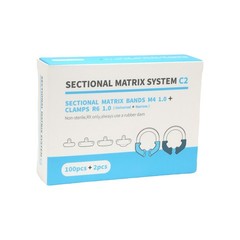 Dental Sectional Matrix Band Kit Rings Clamps Matrices Fit Garrison Palodent V3