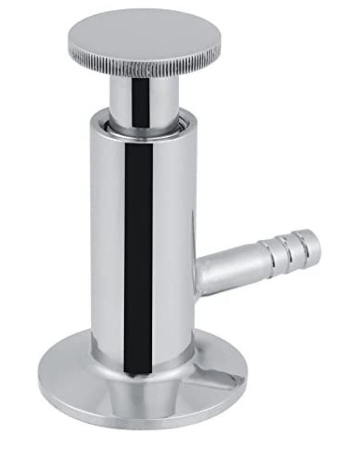 1PC 1.5’’ Quick Release Stainless Steel SUS304 Sanitary Sample Clamp OD 50.5MM