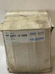 SYSTEM PLAST STRAIGHT RUNNING CHAIN LBP 8257 K 1000. 5’ 1 1/2” Pitch