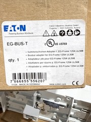 EATON EG-BUS-T 60MM BUSBAR ADAPTER FOR EG frame 125A TOP CONNECT New