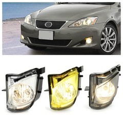 Hecasa Fog Light Compatible 2006-2010 Lexus Is250/ Is350 Replacement For