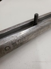 Amada Press Brake Radius Ruler 017201 at 32.87″ Long 1.339″ Tall .787″ Edge