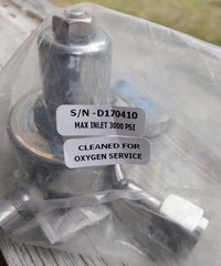 Porter 7000-2 Oxygen CGA 540 Regulator Preset 50 PSI,Porter 7500-2 N2O Regulator