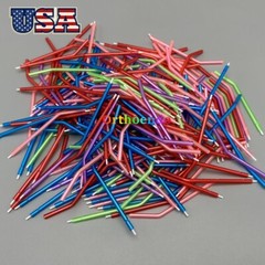 Dental 3-Way Air Water Syringe Disposable Spray Tips Triple Nozzles Tubes 250Pcs