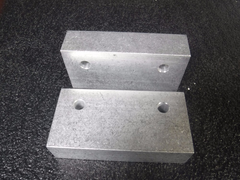 Gibraltar – 6 Inch Wide, Soft Flat, No Step Vise Jaw Aluminum 3 Inch High(ZJ)