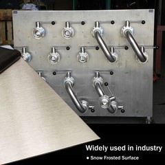 304 Stainless Steel Sheets Metal 12″ x x 1/64″ 12″x12″x1/64″, Silver