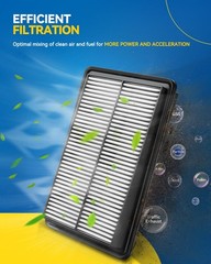 PHILTOP Engine Air Filter, Compatible with CA10013 Honda Pilot 2009-2015,