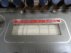 Superior Instruments Model TV-11 Vacuum Tube Tester Great Condition Working Read