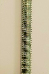 ALL THREAD ROD Galvanized Steel Size: 1/4″; 3/8″; 1/2″ NC [Length Selectable]