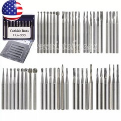 Carbide Bur Friction Grip Surgical for High Speed Handpiece Dental Tungsten