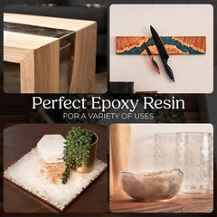 Promise Epoxy – 2 Gallon Kit of Clear Table Top Epoxy Resin That Self Levels