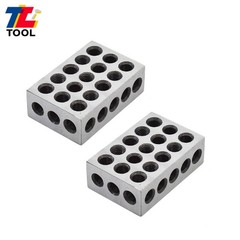 2-4-6 Blocks Matched Pair .0002″ Machinist 246 Jig 23 Holes