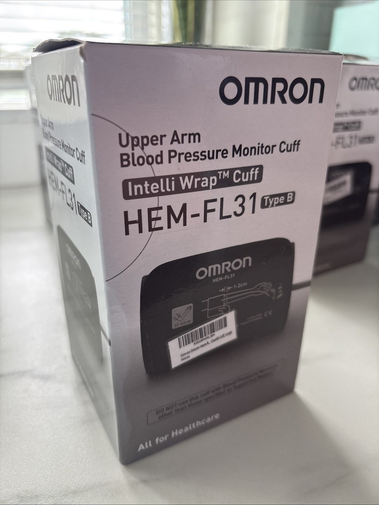 Omron HEM-FL31 Type B Upper Arm Blood Pressure Cuff 22-42cm NEW CUFF ONLY