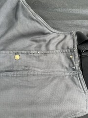 2023 Refrigi Wear 7250R Overalls Mens Large Gray High-visibility Reflective Tape