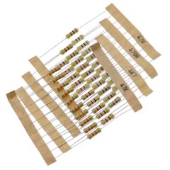 10pcs 1/4W 5% Carbon Film Resistors Choose From 100 Values 10pcs 0.25W US Ship