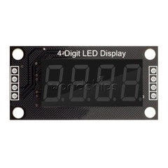 10pcs White 0.36″ TM1637 7-Segment 4-digit Digital Tube LED Display Module
