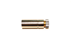 Laser Diode Housing w/ G-2 Lens – 9mm / TO-5 – 12mm x 30mm – SOLID BACK M9x0.5mm