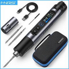 FNIRSI HS-03 Cordless Soldering Iron USB-C Rechargeable 2600mAh 5 Temp Setting