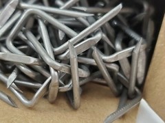 Lot of 2 Boxes of 100 Topaz Cat # 183 Cable Staples 1″ x 1/2″
