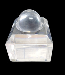 24pcs – 1/2″ Diameter Clear Acrylic Solid Sphere Transparent Lab Craft Ball