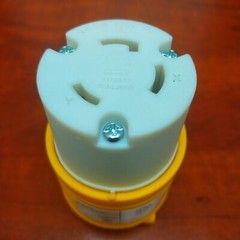 L6-30R 30A 250V Twist Lock Locking Female Replacement Connector Plug RV 3Prong