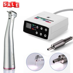NSK NL400 Type Dental Electric Motor + 1:5 Handpiece Fiber Optic Contra Angle