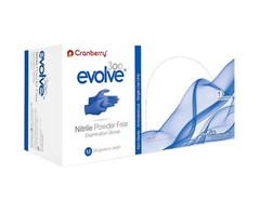 Cranberry Evolve Nitrile PF Exam Gloves 2.0 mil Medium 300 Count