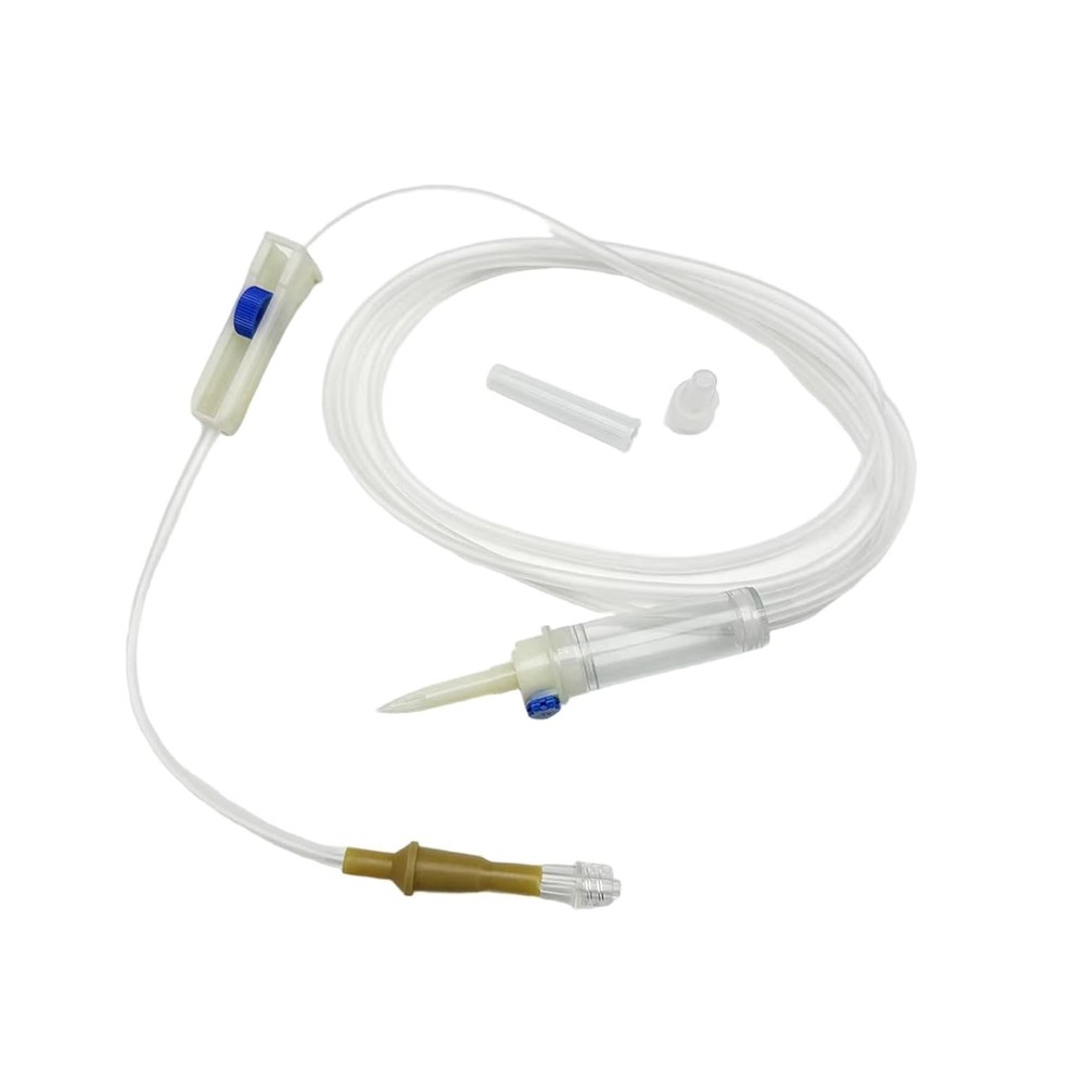 (10PCS) Set, I.V Tubing,Sterile Individual Packaging,for Lab and Pets Veterinary