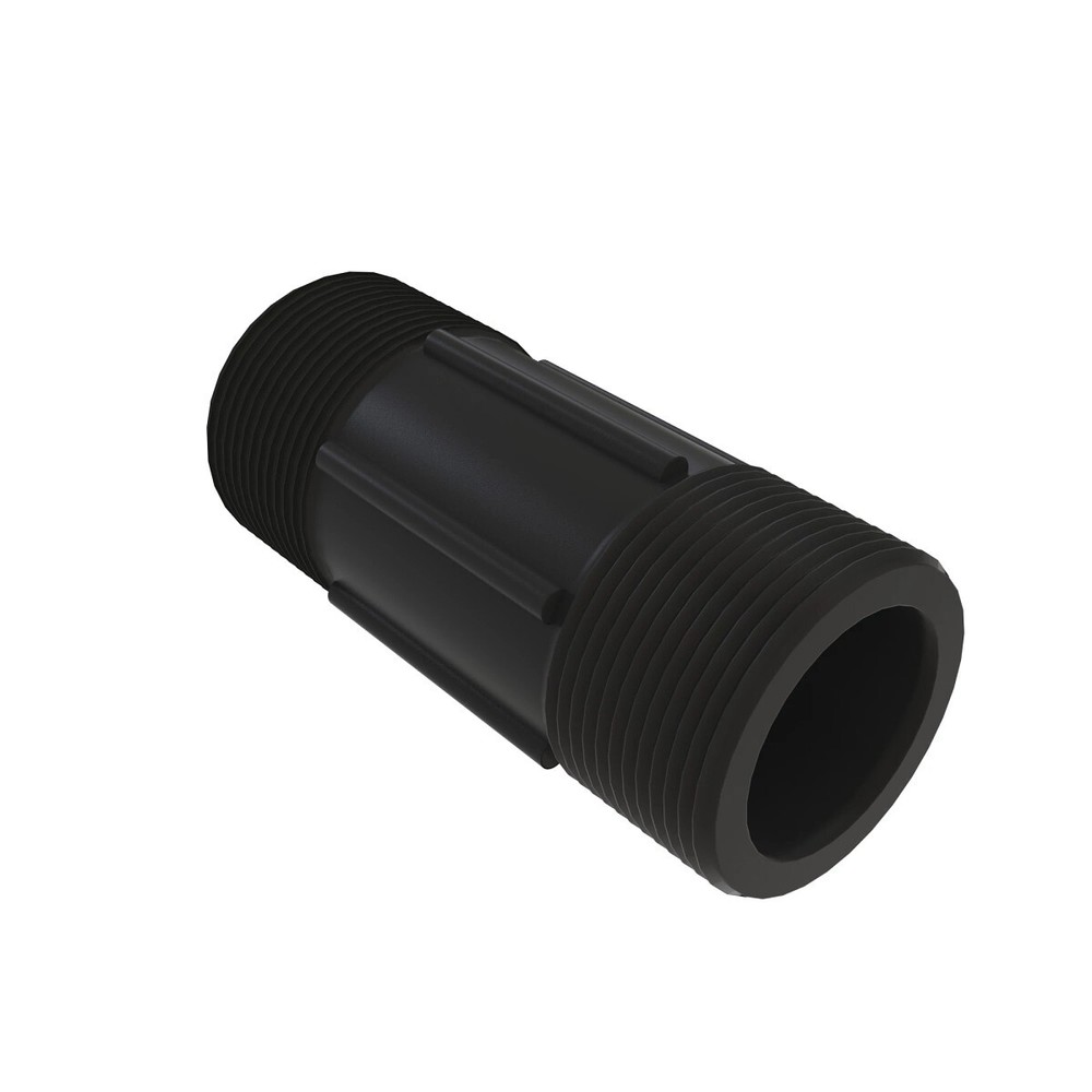 NEW Banjo 1-1/4″ MNPT x 4″ TBE Polypropylene Pipe Nipple Sch 80 – PMNIP125-4