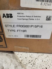 ABB FR3G001P15P16 Flexitest Switch FT19R