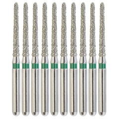 Dental Burs Diamond 850/012C Round Shoulder End Taper High Speed Friction Grip