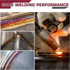 ARCCAPTAIN TIG Welding Tungsten Electrode Blue 2% Lanthanated 10-Pack 1/16″ x 7″