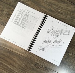 Massey Ferguson 1155 Tractor Service Parts Operators Manual Repair Set Owner