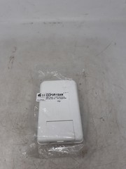 Tii Technologies CCP3R1SAN Wall Box 1 Port Patch & Splice SM SC-APC Adapter