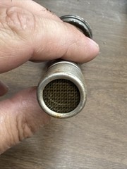 Vintage Gas Can Spout 7″ Metal Flexible Hose Gaskets Cap