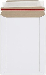 50 – 6″ x 8″ White CD/DVD Photo Ship Flats Cardboard Envelope Mailer Mailers