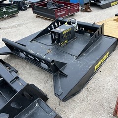 72 inch skid steer brush mower MS Attachments Cat Case Bobcat Cutter new
