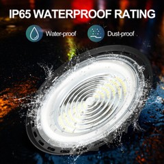 6 Pcs 300W UFO Led High Bay Light Industrial Warehouse Commercial Light Fixtures