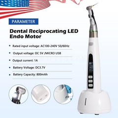 Dental Lab MARATHON Electric Micromotor Polisher+Contra Angle Straight Handpiece