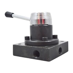 Hydraulic Three-position Four-way Reversing Valve 3/8″ NPT Manual Valve 70Mpa