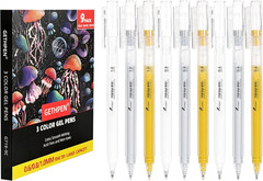 Gold Silver White Gel Pens – 0.6/0.8/1.0mm Extra Fine Point Opaque Archival Ink