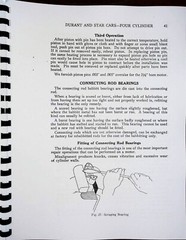 Durant Star Car C CC F M M-2 M-4 Automobile Service Repair Manual