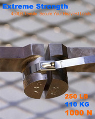 Metal Zip Ties of 100 Pcs, 11.8 Inch 304 Stainless Steel Cable Ties, Heavy Duty