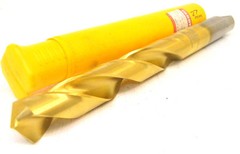 NEW SURPLUS GUHRING METRIC 27.00mm STRAIGHT SHANK TiN COATED TWIST DRILL 1.0629″