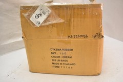 Dykema Rubber 79708 Size 10 G Rubber Bands 25 Lbs Bags Beige Made In Thailand